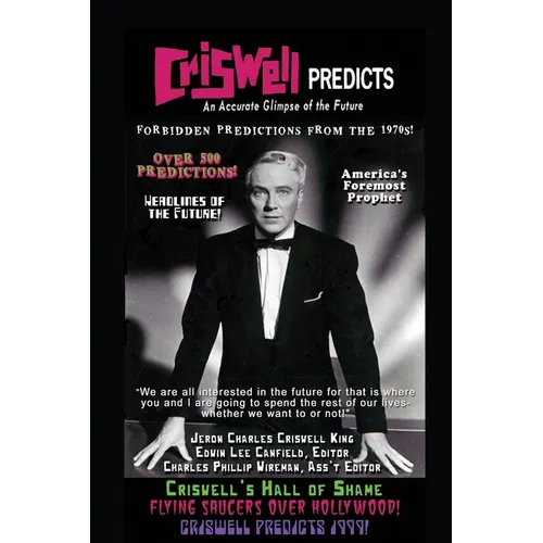 Criswell Predicts an Accurate Glimpse of the Future - Paperback | Books | Wiccan Center