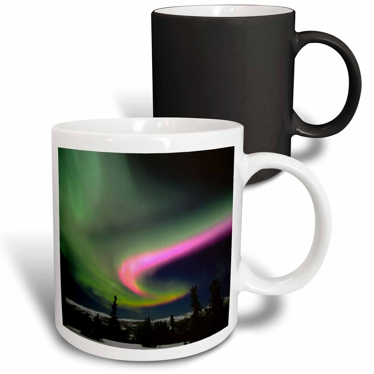 3dRose Alaska, Hot Springs. Aurora Borealis, Northern Lights - US02 FZU0004 -... - Mugs (mug_87461) | Mug | Wiccan Center