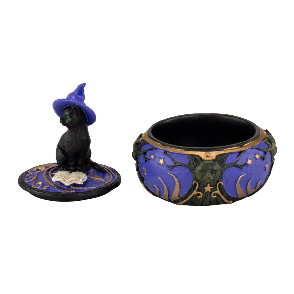 Magical Cat Trinket Box | Religious Altars | Wiccan Center