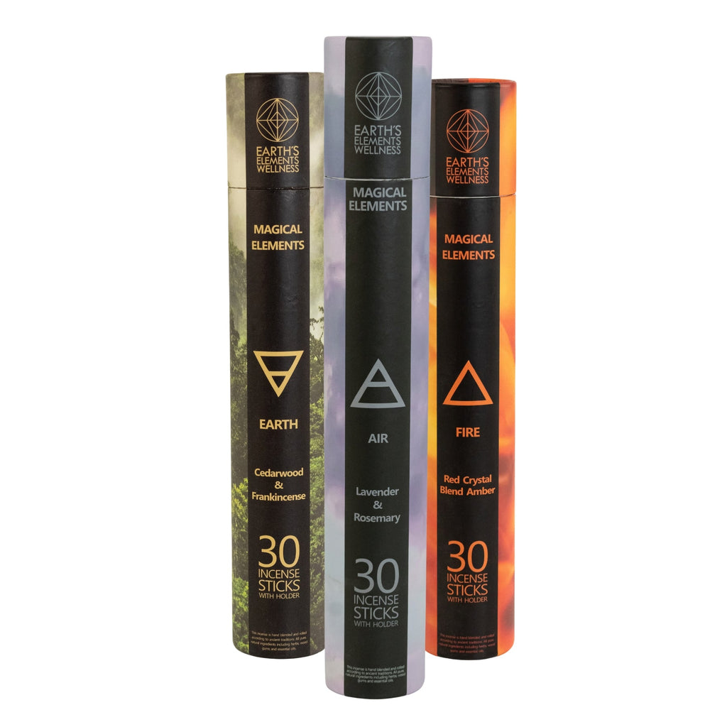 Magical Elements Incense Sticks w/Burner | Incense | Wiccan Center