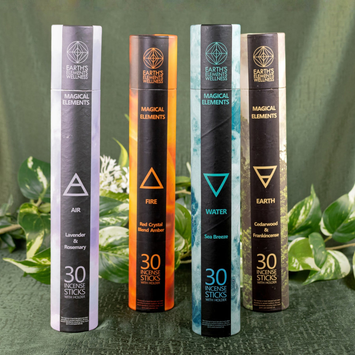 Magical Elements Incense Sticks w/Burner | Incense | Wiccan Center