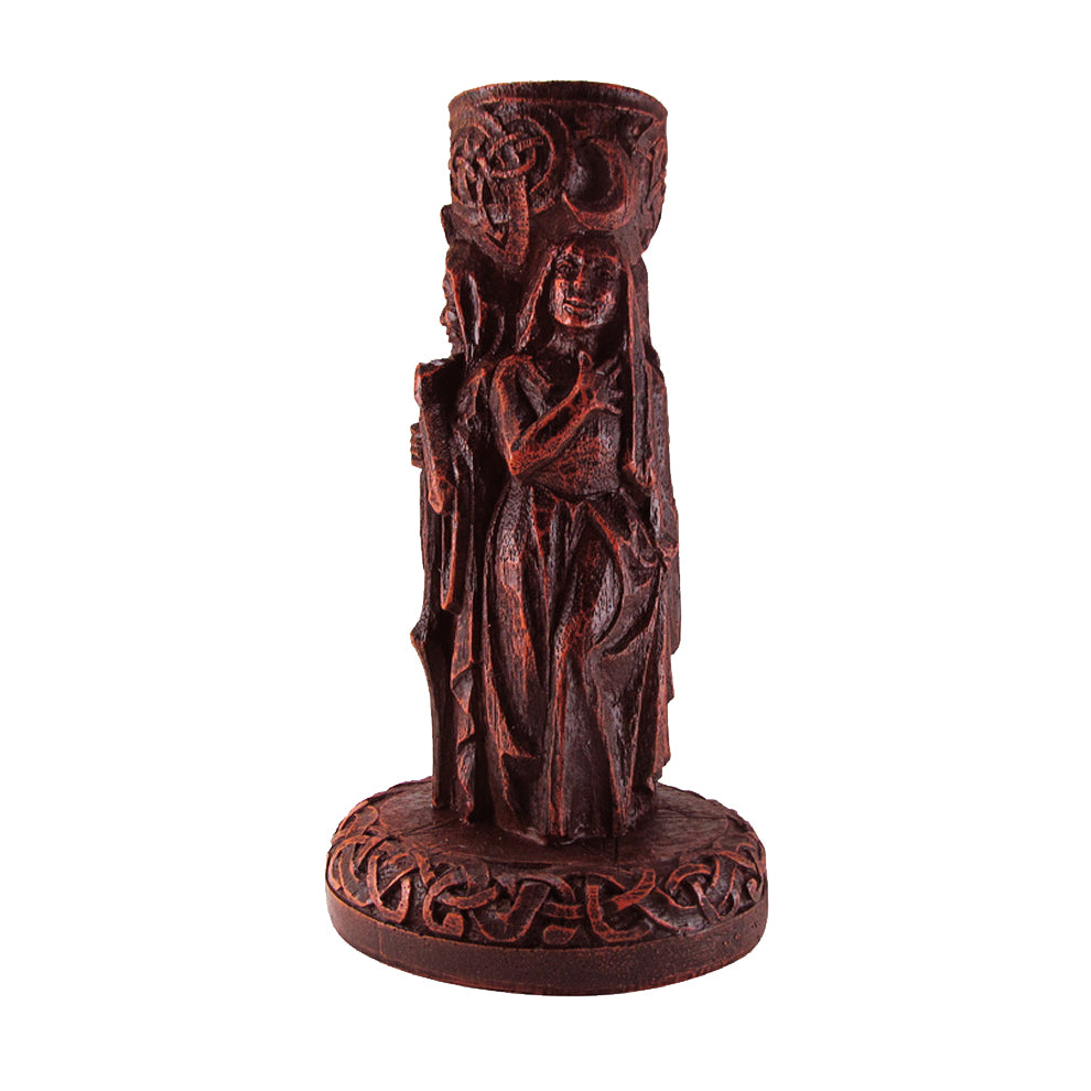 Triple Goddess Candle Holder - W | Candle Holder | Wiccan Center