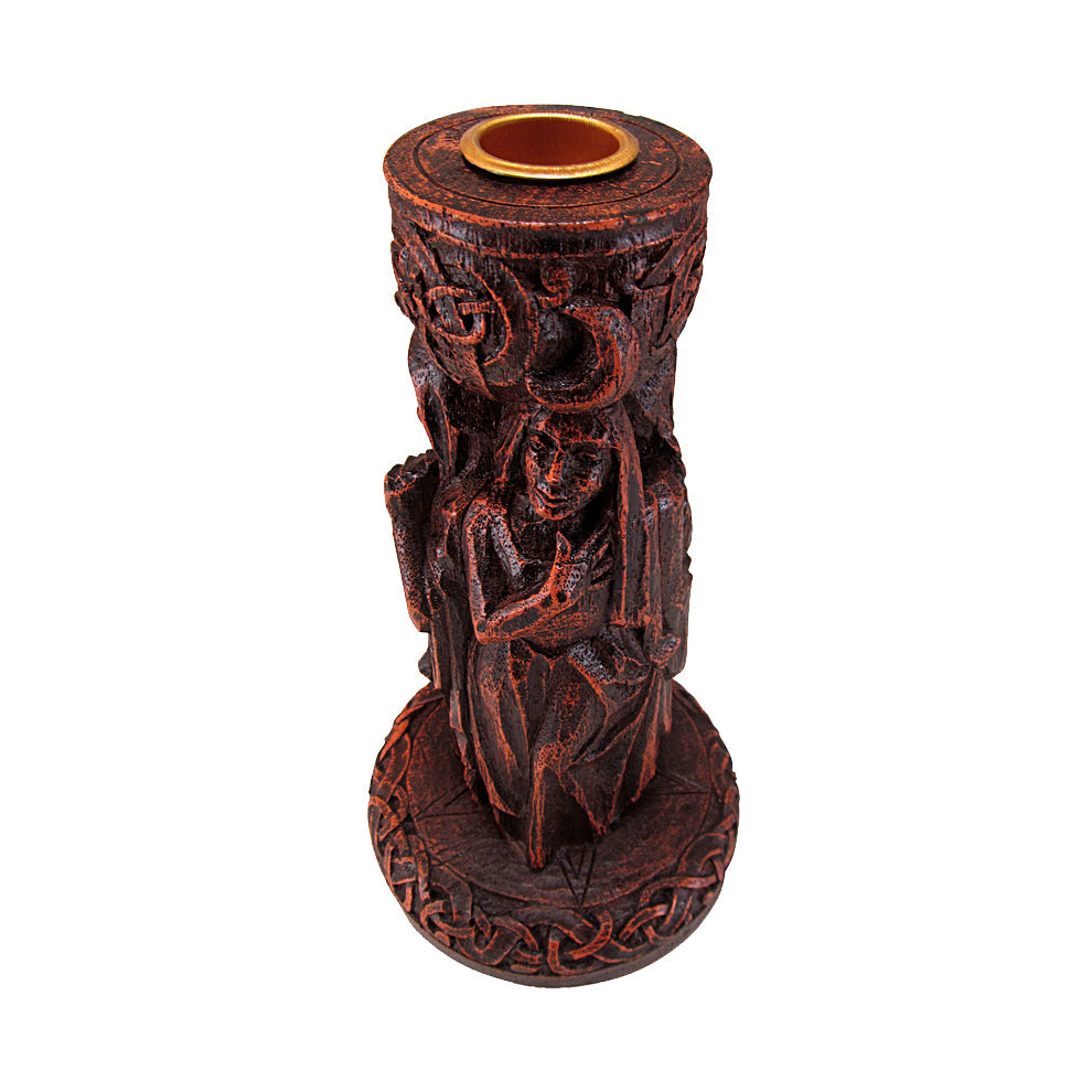 Triple Goddess Candle Holder - W | Candle Holder | Wiccan Center