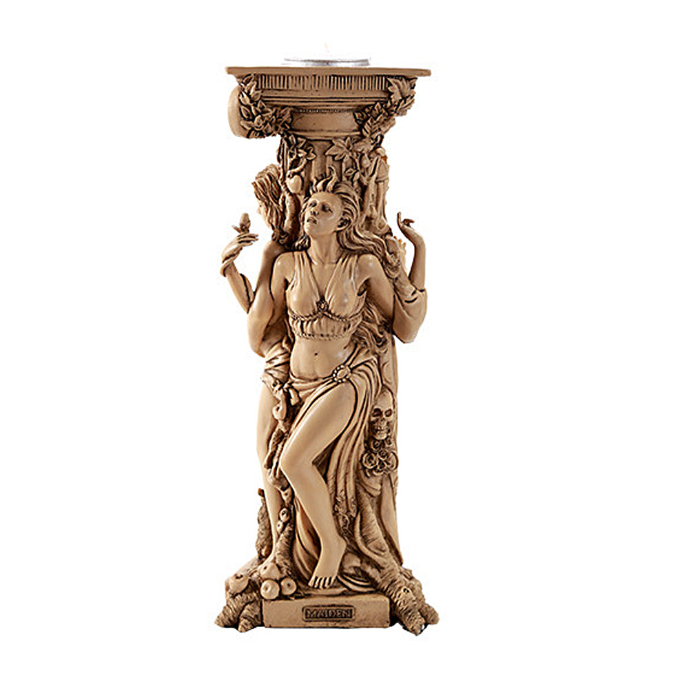 Triple Goddess Tea-Light Holder | Candle Holder | Wiccan Center