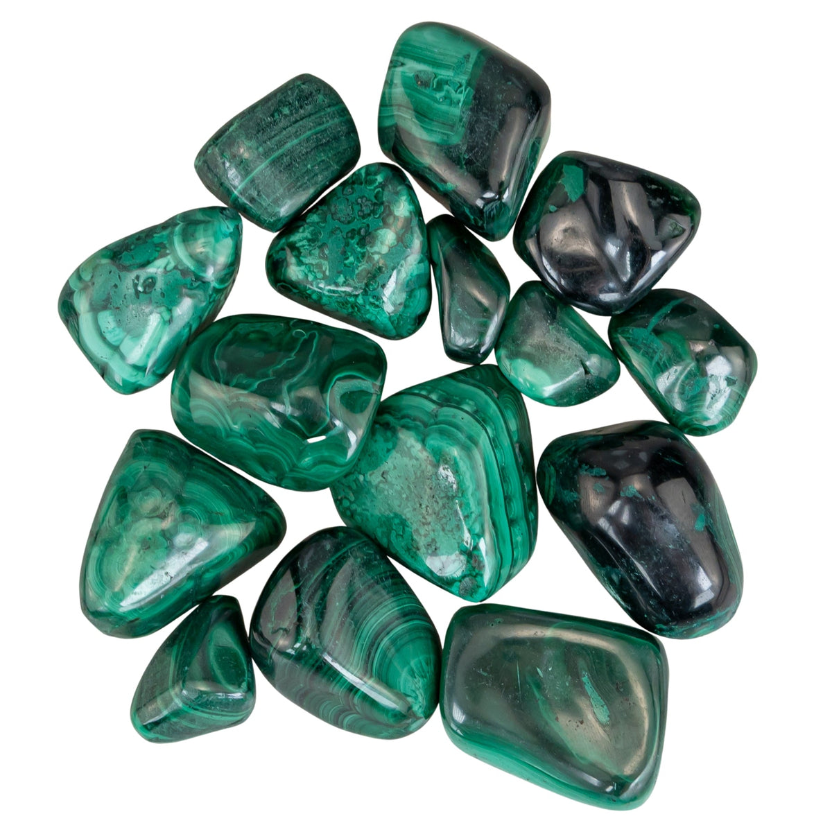 Malachite Tumbled