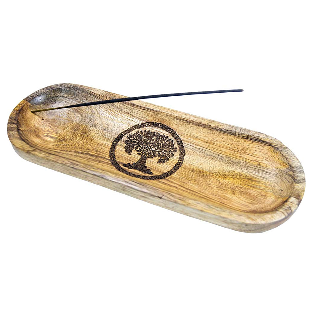 Mango Wooden Tree of Life Incense Stick Holder | Incense Holder | Wiccan Center