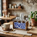 Mango Wood Cutlery Stand