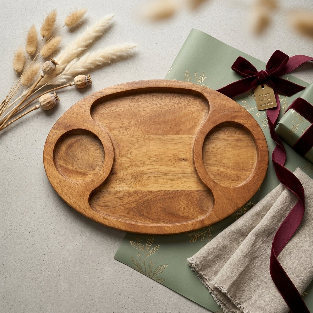 Oval Mango Wood Platter