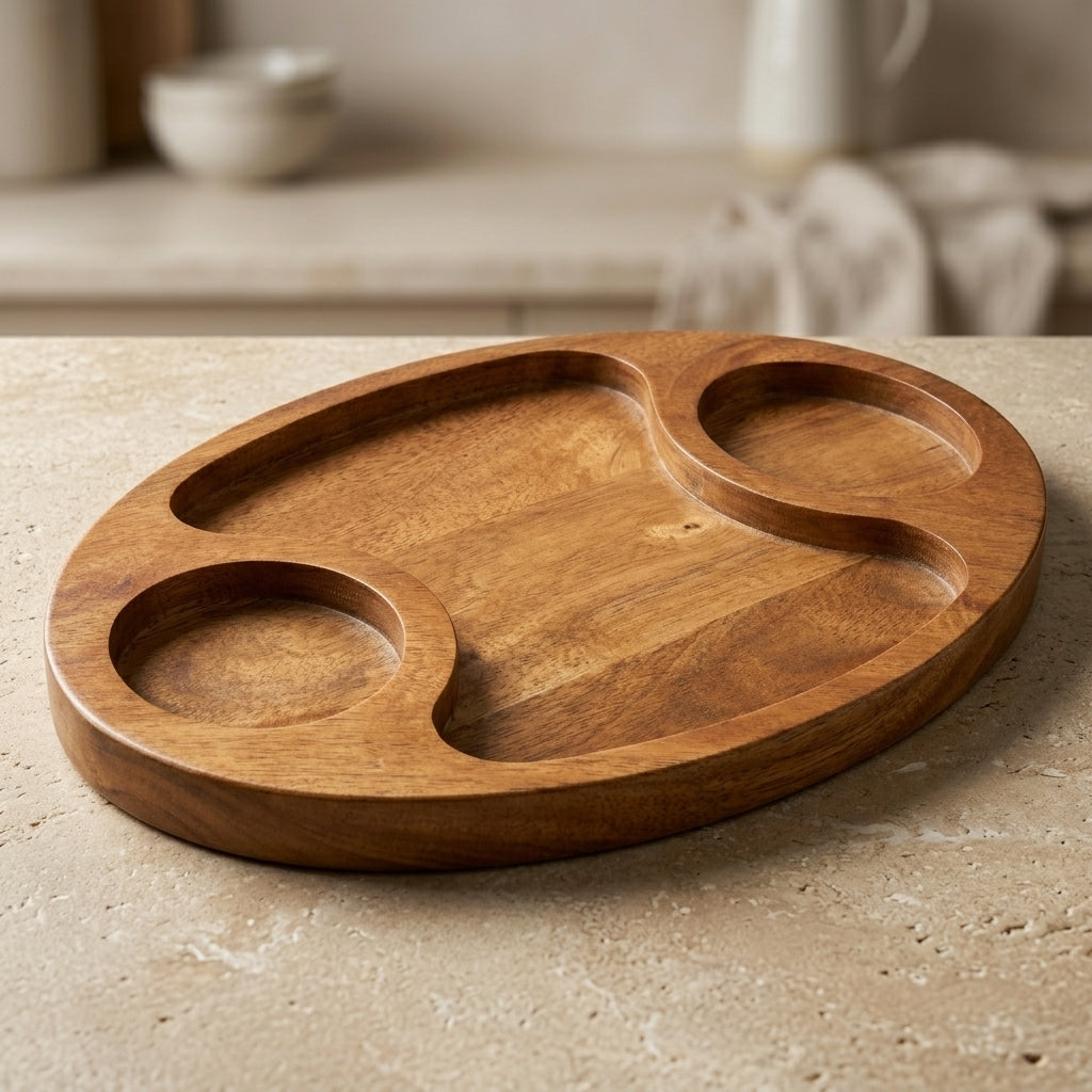 Oval Mango Wood Platter