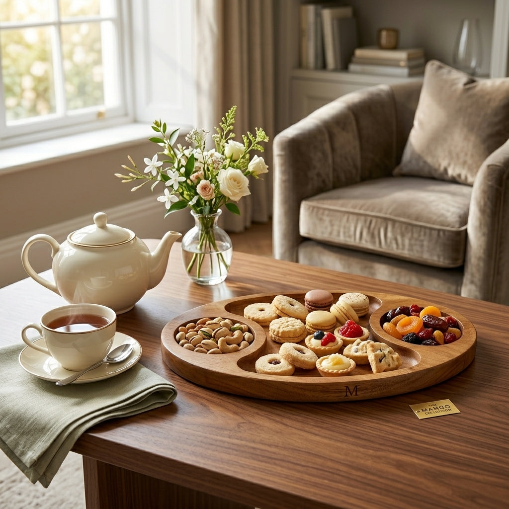 Oval Mango Wood Platter