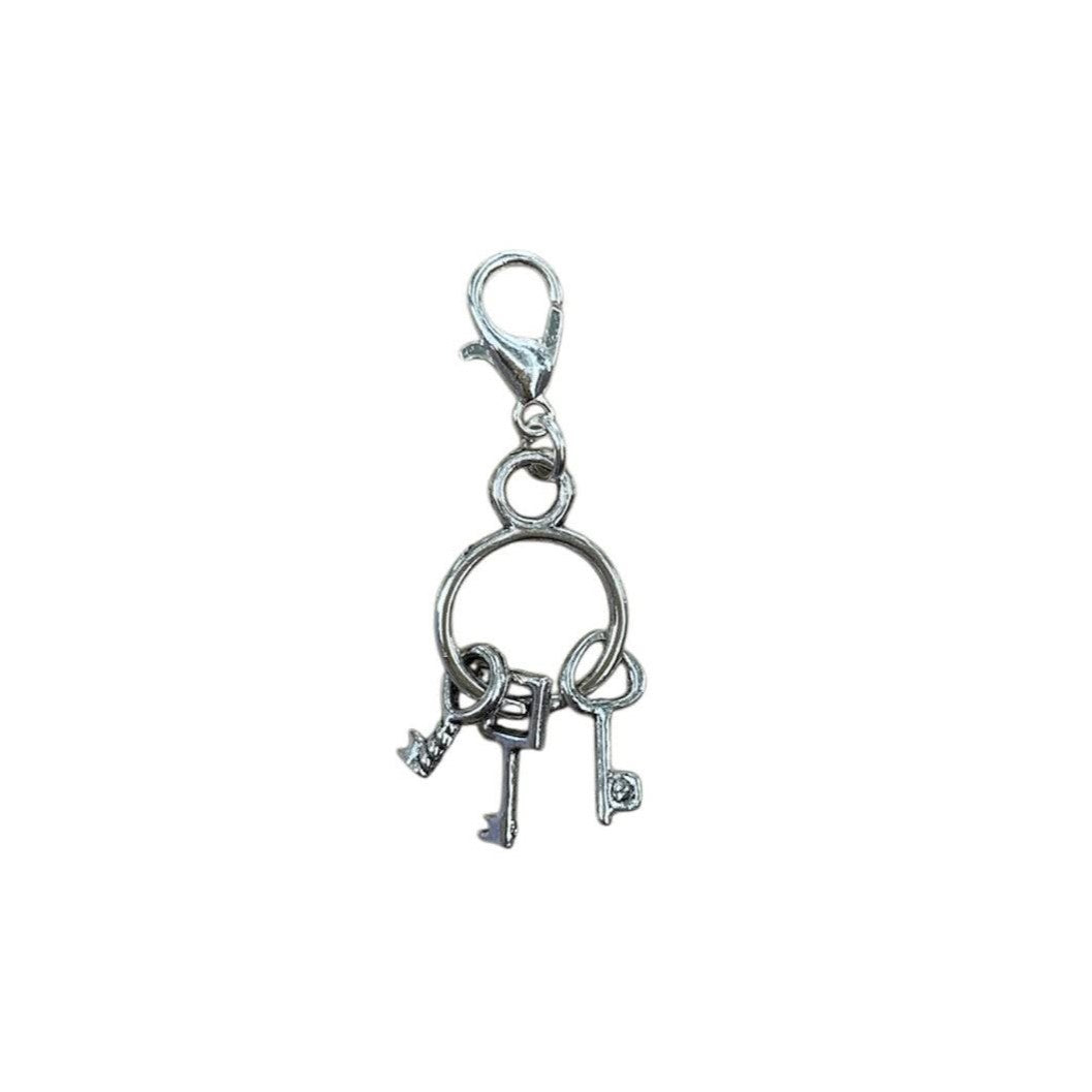 Witchy Charms - Keys on Keyring | | Wiccan Center