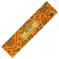 Masala Saffron Sandal Incense Sticks - 100gm | Incense | Wiccan Center