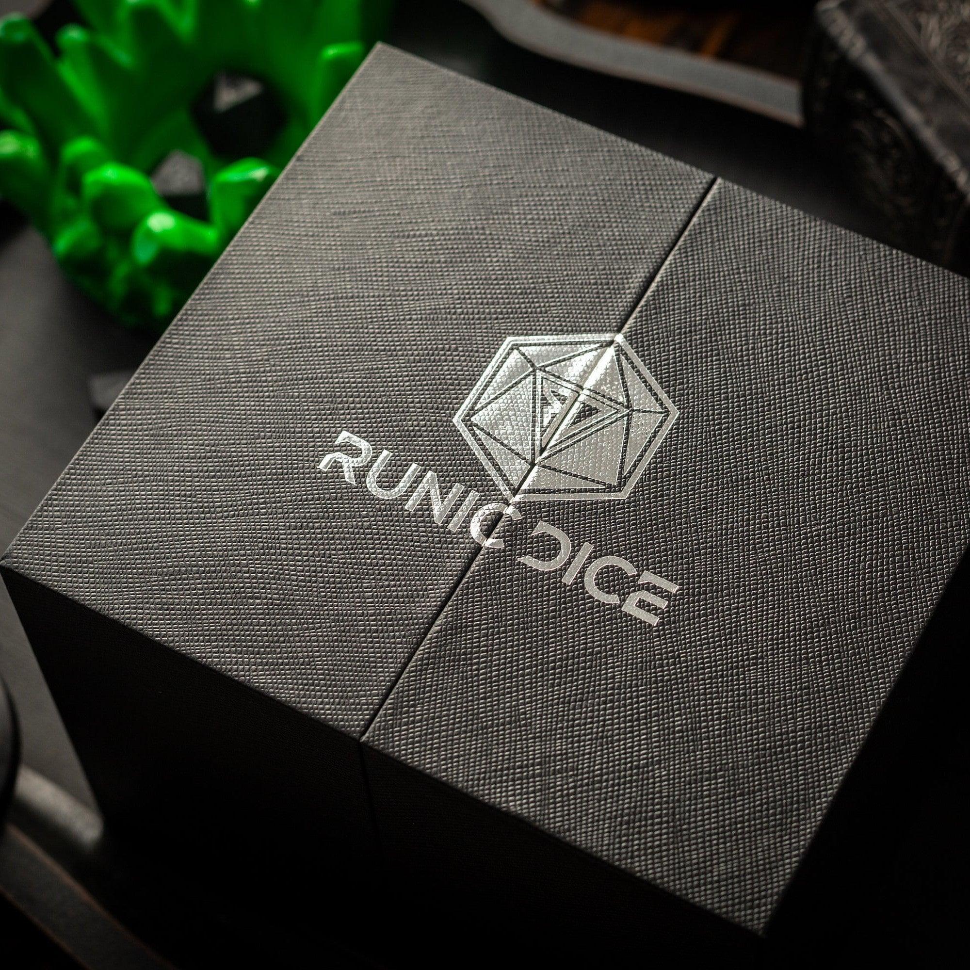 Massive Green Skull Liquid Core 95MM Chonk Handmade Resin Dice And Box | Resin Chonk | Wiccan Center