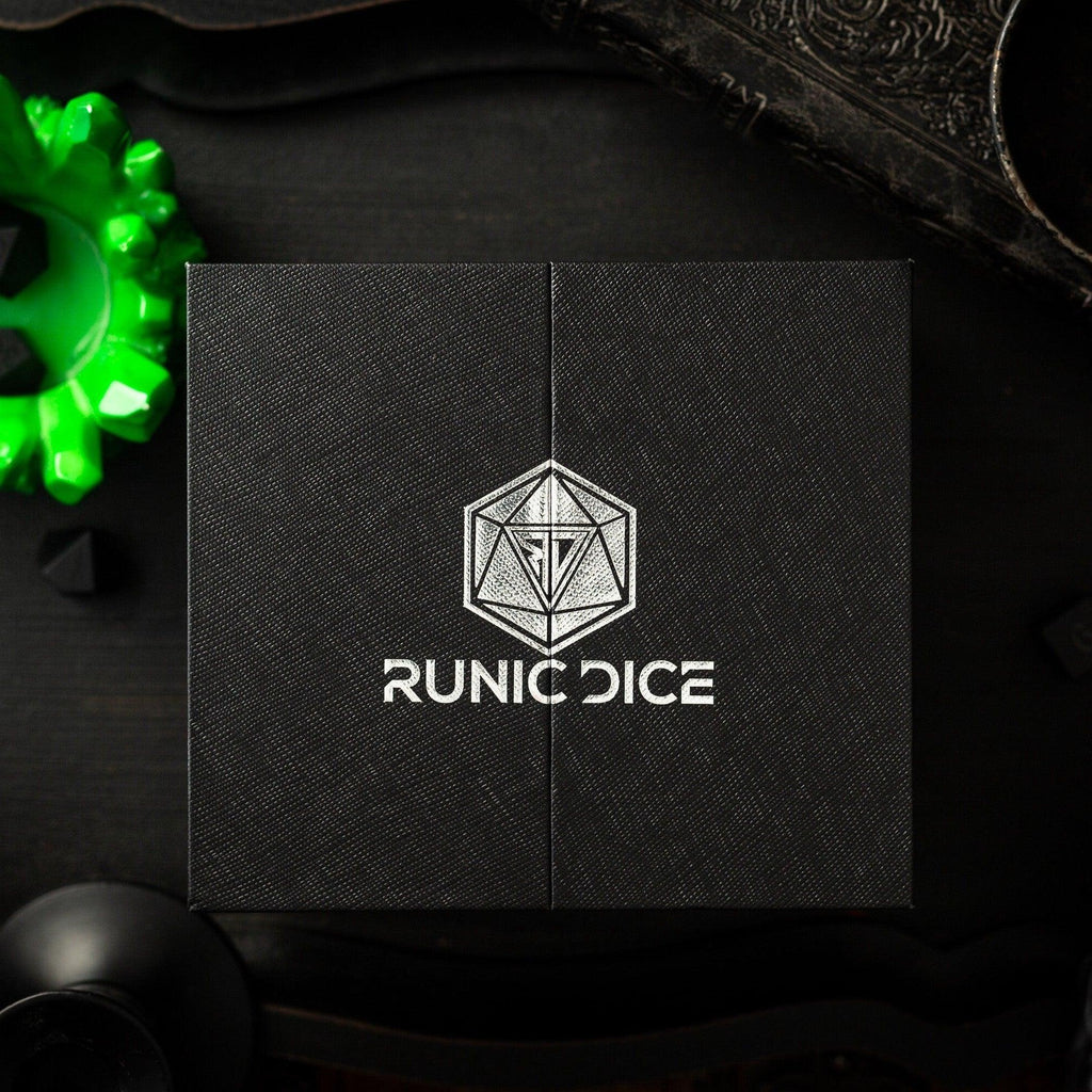 Massive Green Skull Liquid Core 95MM Chonk Handmade Resin Dice And Box | Resin Chonk | Wiccan Center