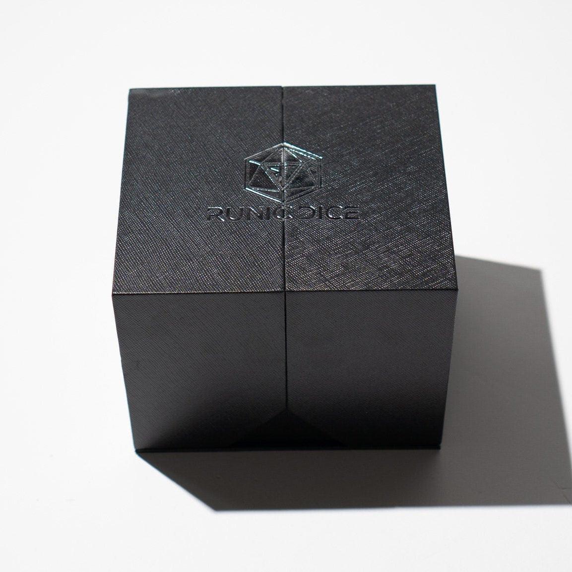Massive Sea Green Teal Liquid Core 95MM Chonk Handmade Resin Dice And Box | Resin Chonk | Wiccan Center