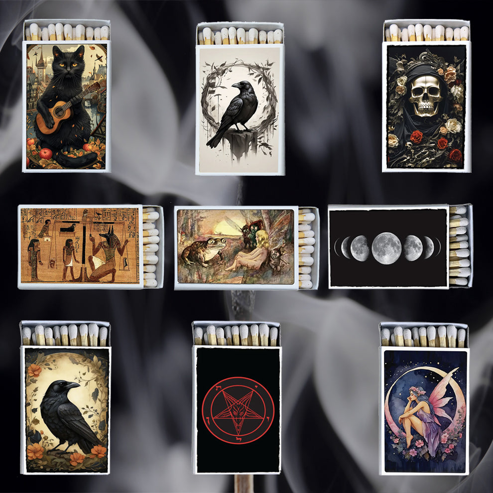 Most Amazing Matchboxes | Incense Matches | Wiccan Center