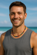Vibrant Rainbow Puka Shell Necklace – Pride-Inspired Statement Jewelry | | Wiccan Center