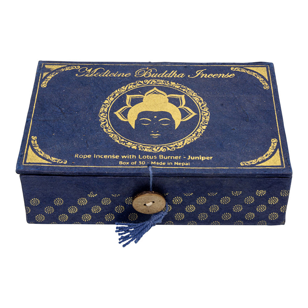 Medicine Buddha Incense 30 Ropes - Juniper | Incense | Wiccan Center