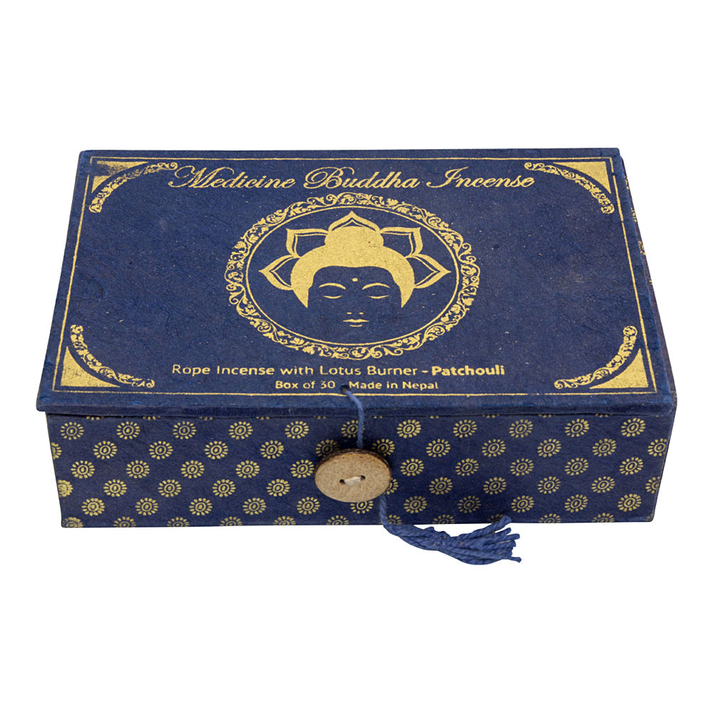 Medicine Buddha Incense 30 Ropes - Patchouli | Incense | Wiccan Center
