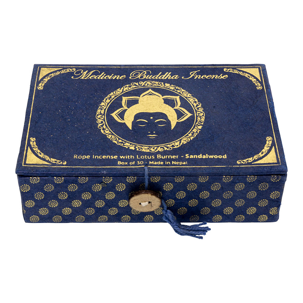 Medicine Buddha Incense 30 Ropes - Sandalwood | Incense | Wiccan Center