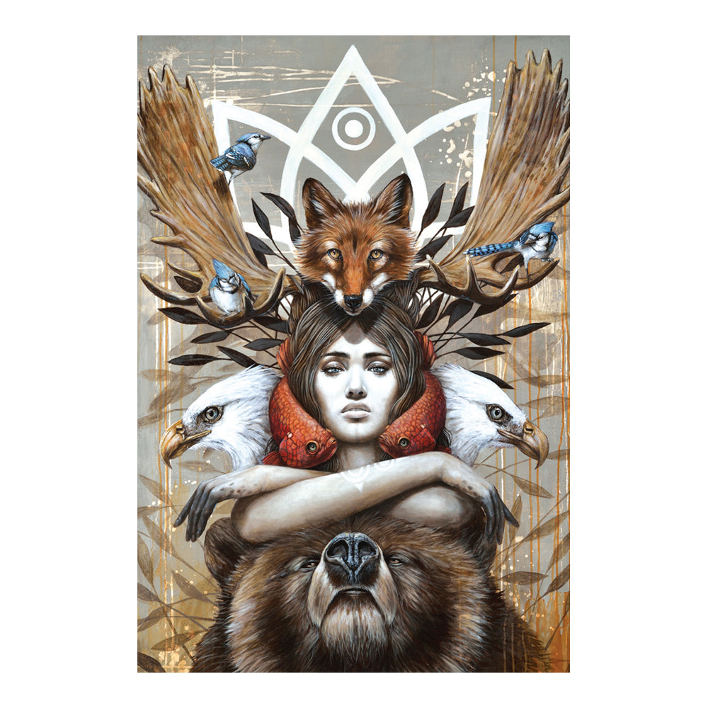 Medicine Heart Oracle Pocket Panda Edition | Tarot Cards | Wiccan Center
