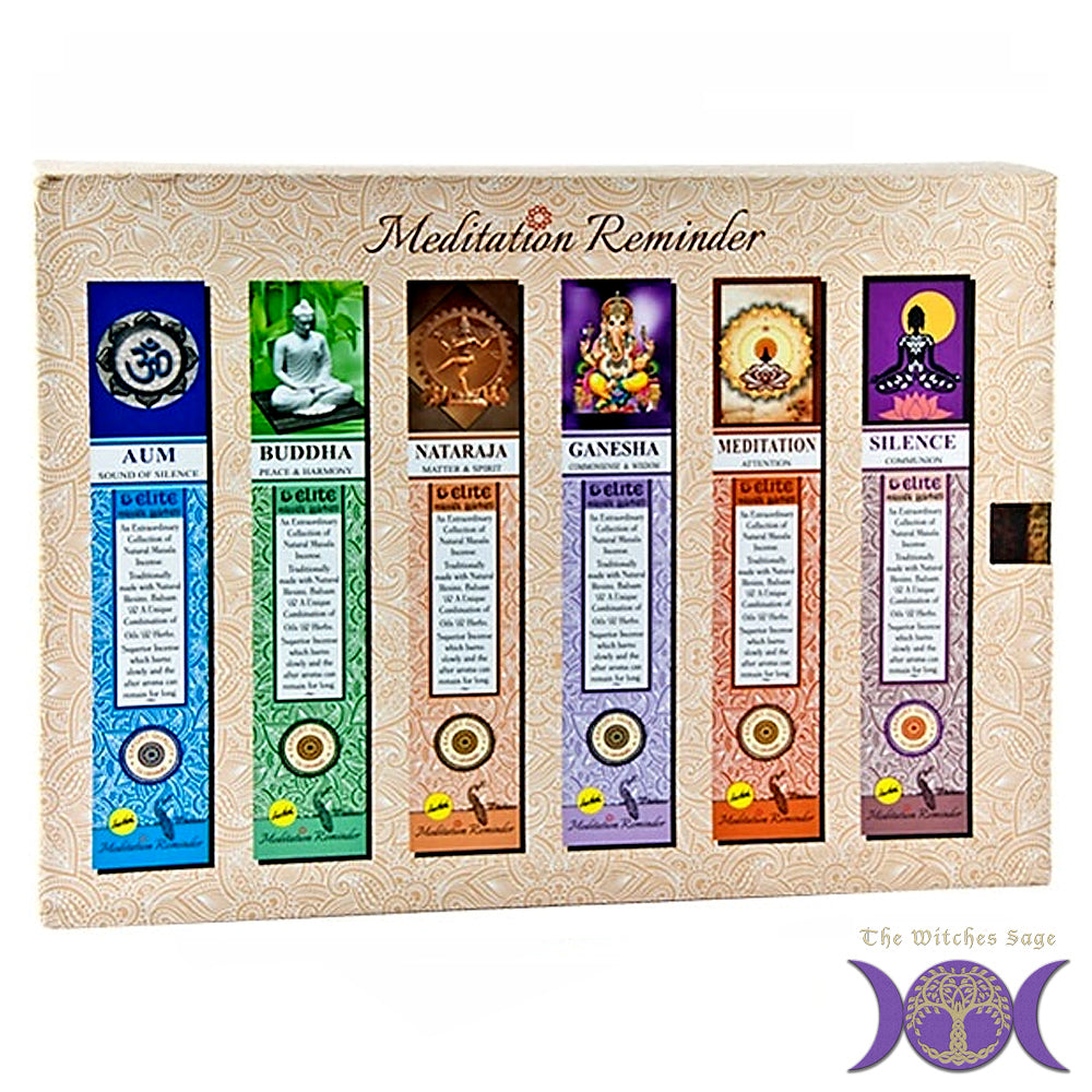 Meditation Reminder Gift Pack - 15 Gram (12 per box) | Gift Sets | Wiccan Center