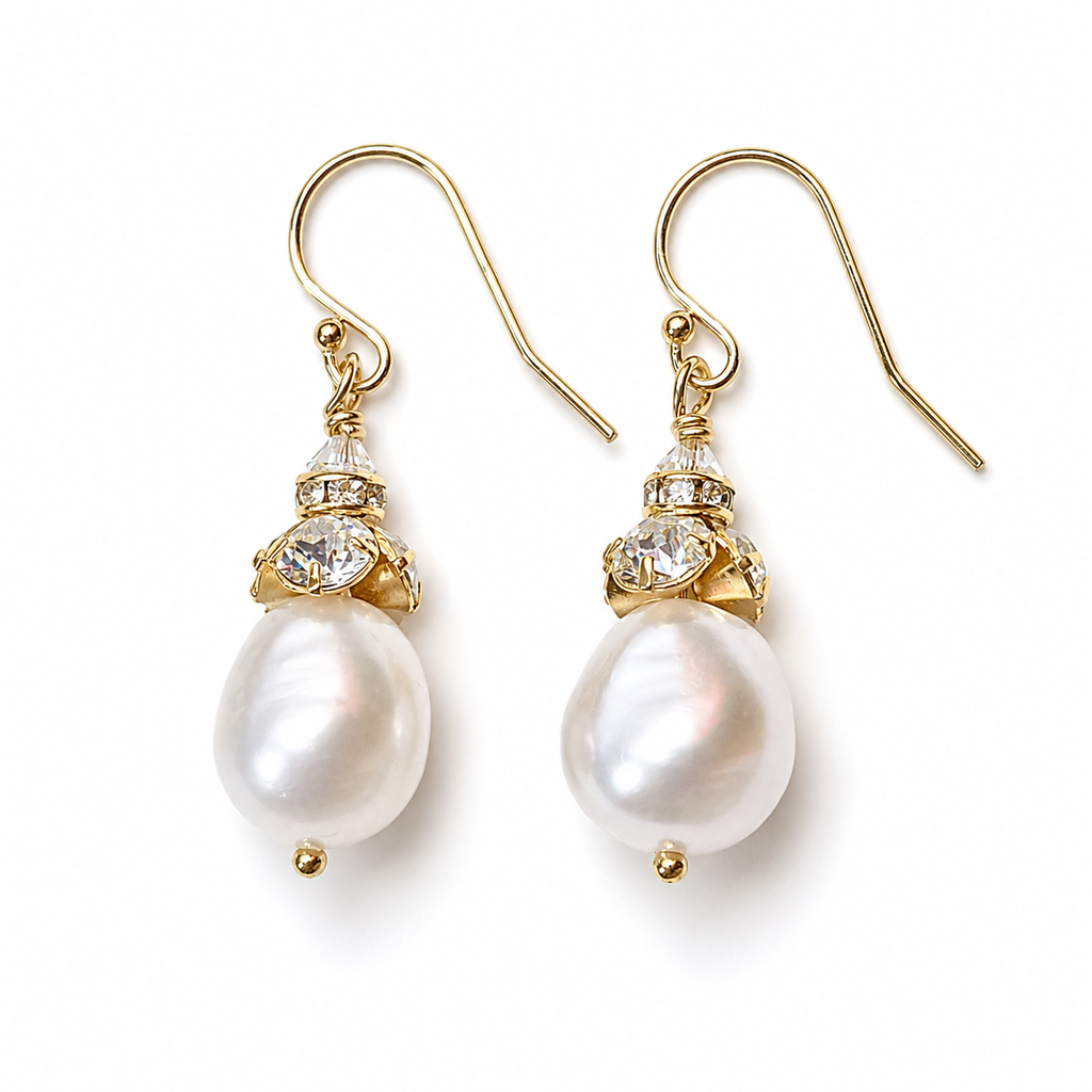 Melissa Baroque Pearl Sparkle Earrings