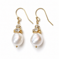 Melissa Baroque Pearl Sparkle Earrings