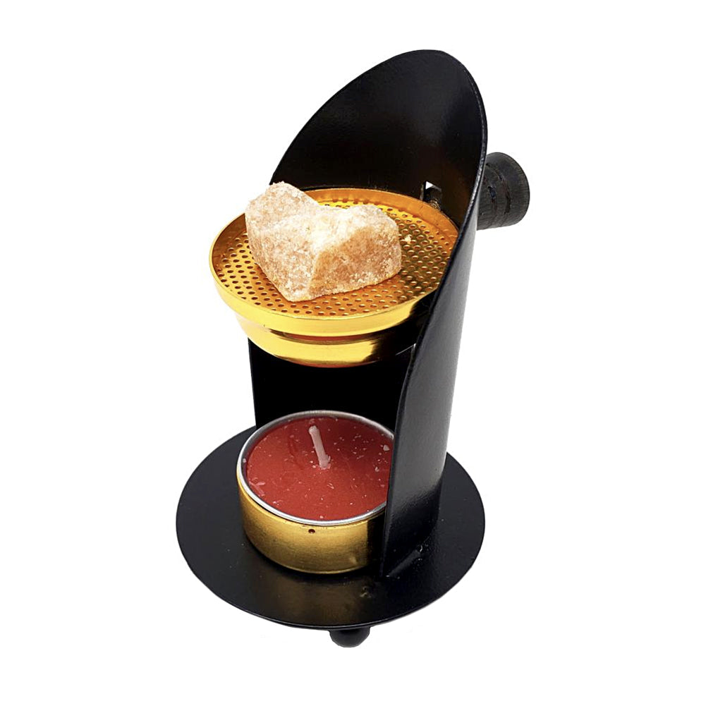 Metal Adjustable Resin Burner | Incense Burner | Wiccan Center