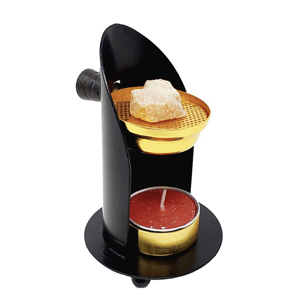 Metal Adjustable Resin Burner | Incense Burner | Wiccan Center