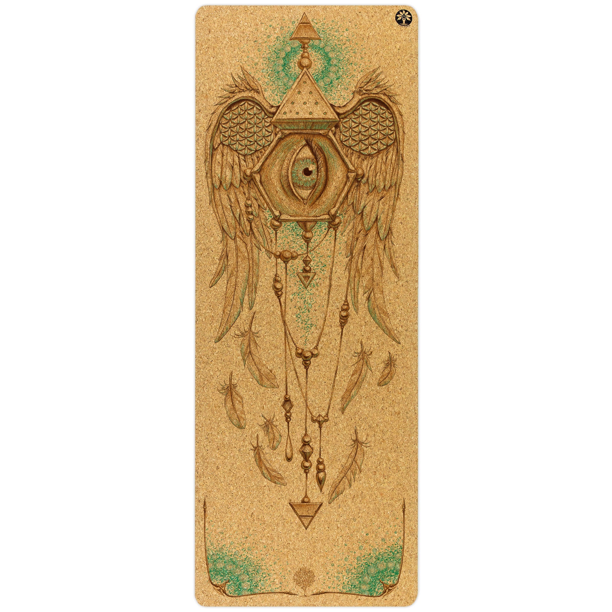 Mind of the Universe Nomad Cork Yoga Mat | Yoga & Pilates Mats | Wiccan Center