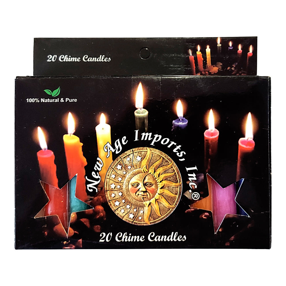 Mini Ritual Candle - Chime Altar Candles (Box of 20) | Candle | Wiccan Center