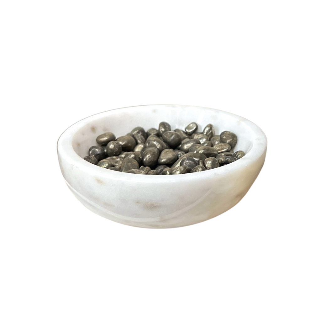 Mini Polished Pyrite Pebbles | Object | Wiccan Center