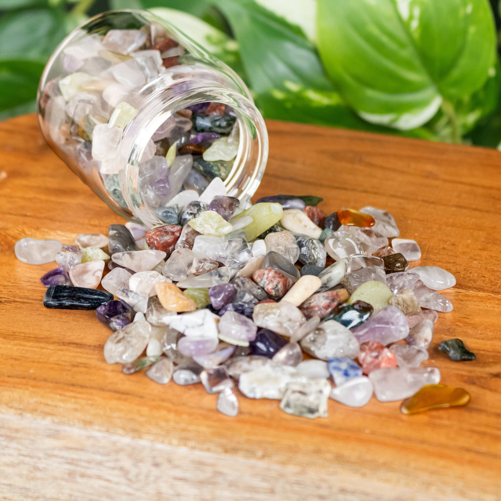 Mixed Crystal Chips 1lb | Religious Items | Wiccan Center