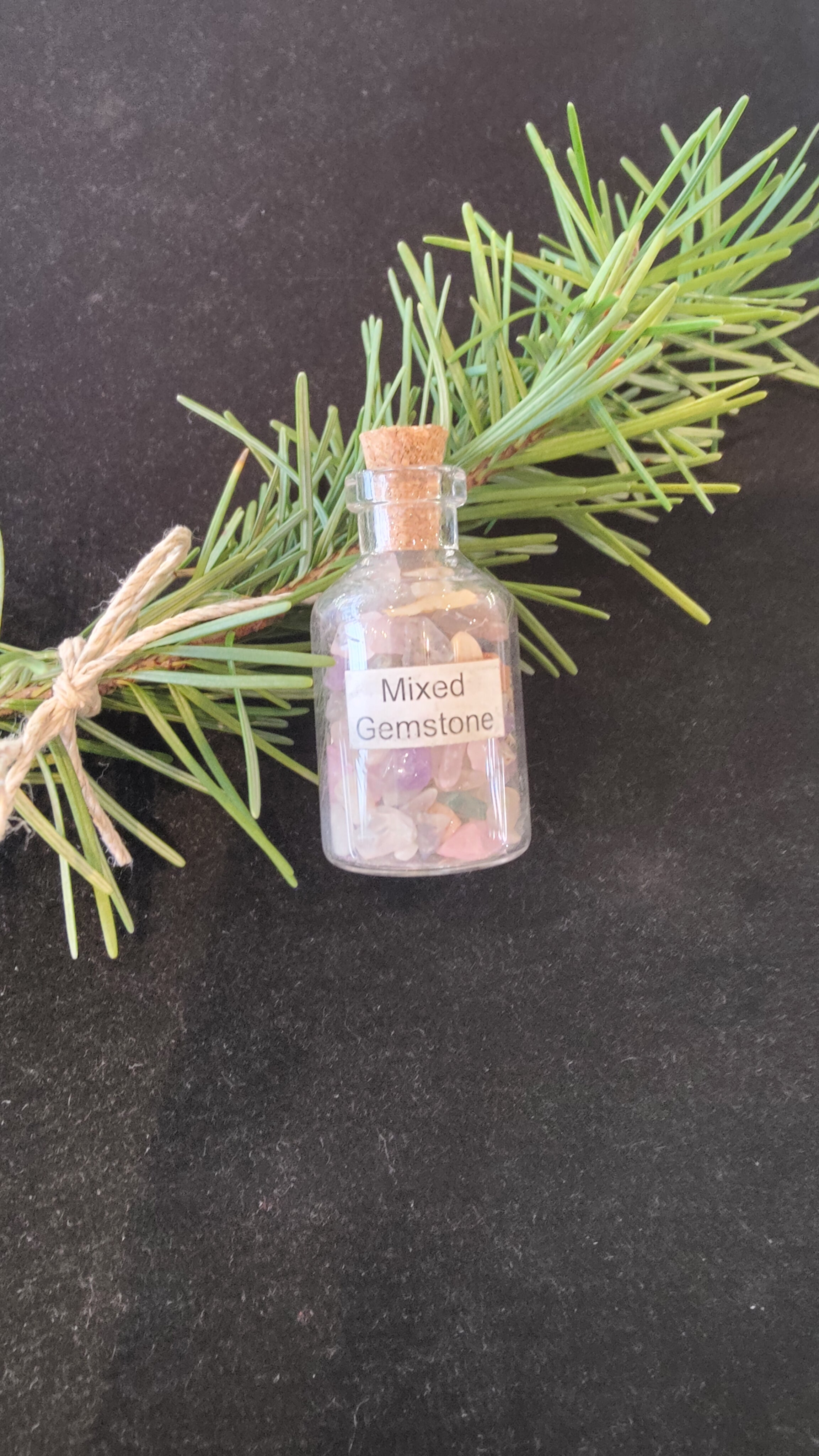 Gemstone Bottle | Decorative | Wiccan Center