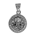 Mjolnir Round Viking Norse Pendant | Pendant | Wiccan Center