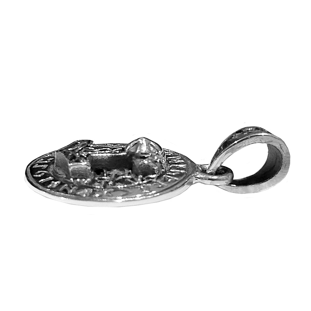 Mjolnir Round Viking Norse Pendant | Pendant | Wiccan Center