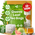 Natural Guava Leaves, Whole Dried Leaves, Cut-and-Sifted Guava leaves, 100% Pure from Guava Leaves, Natural Guava Loose Leaf Herbal Tea, No Additives, No Caffeine, Vegan | Tea | Wiccan Center