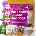Premium Milk Thistle Tea Bags, 100% Natural & Pure from Milk Thistle Seeds. Milk Thistle Seed Herbal Tea. Milk Thistle Seed Tea. Made with Natural Material Tea Bags. No Sugar, No Caffeine, No Gluten, Vegan. | Tea | Wiccan Center