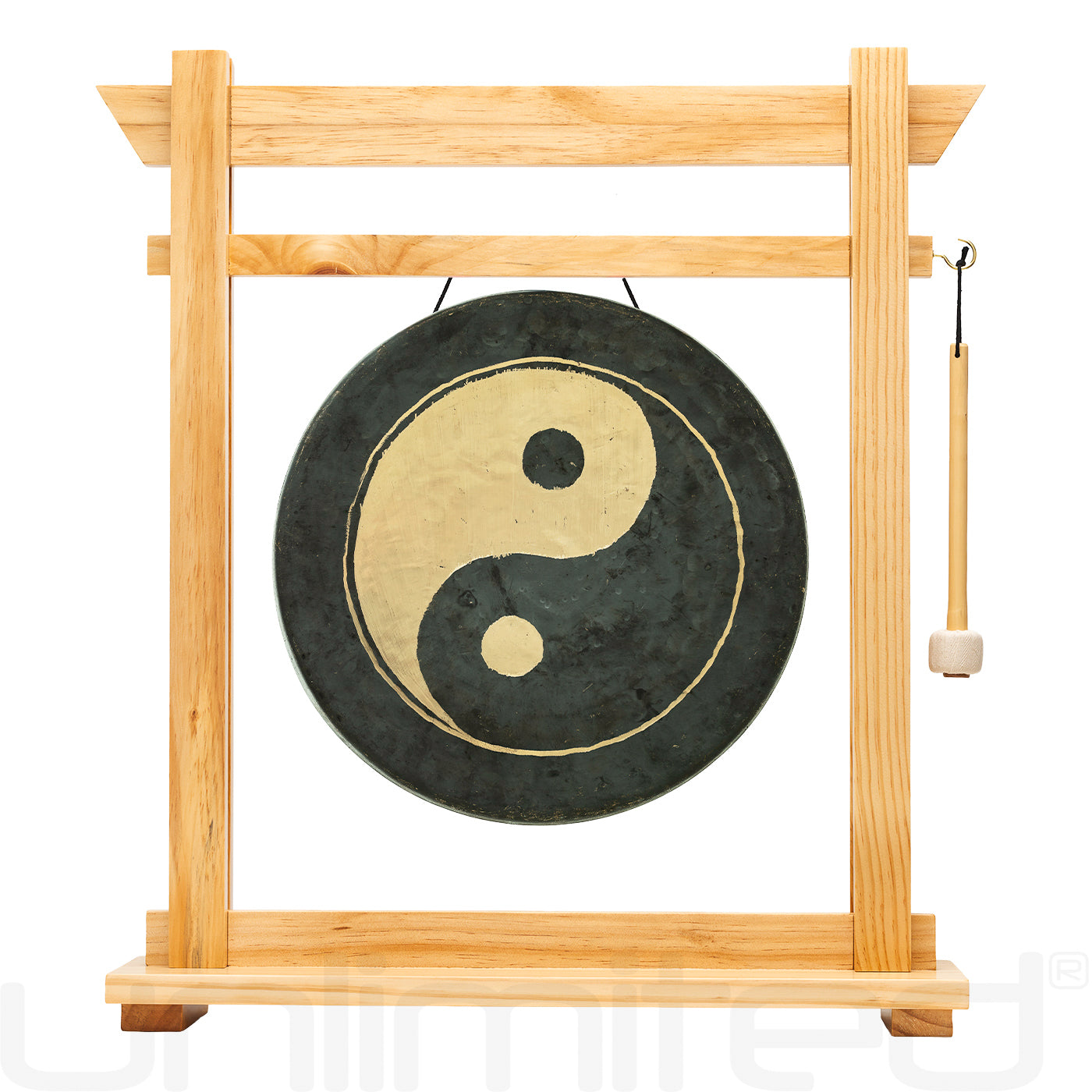 14" to 18" Taoist Moonlight Gongs on Stands