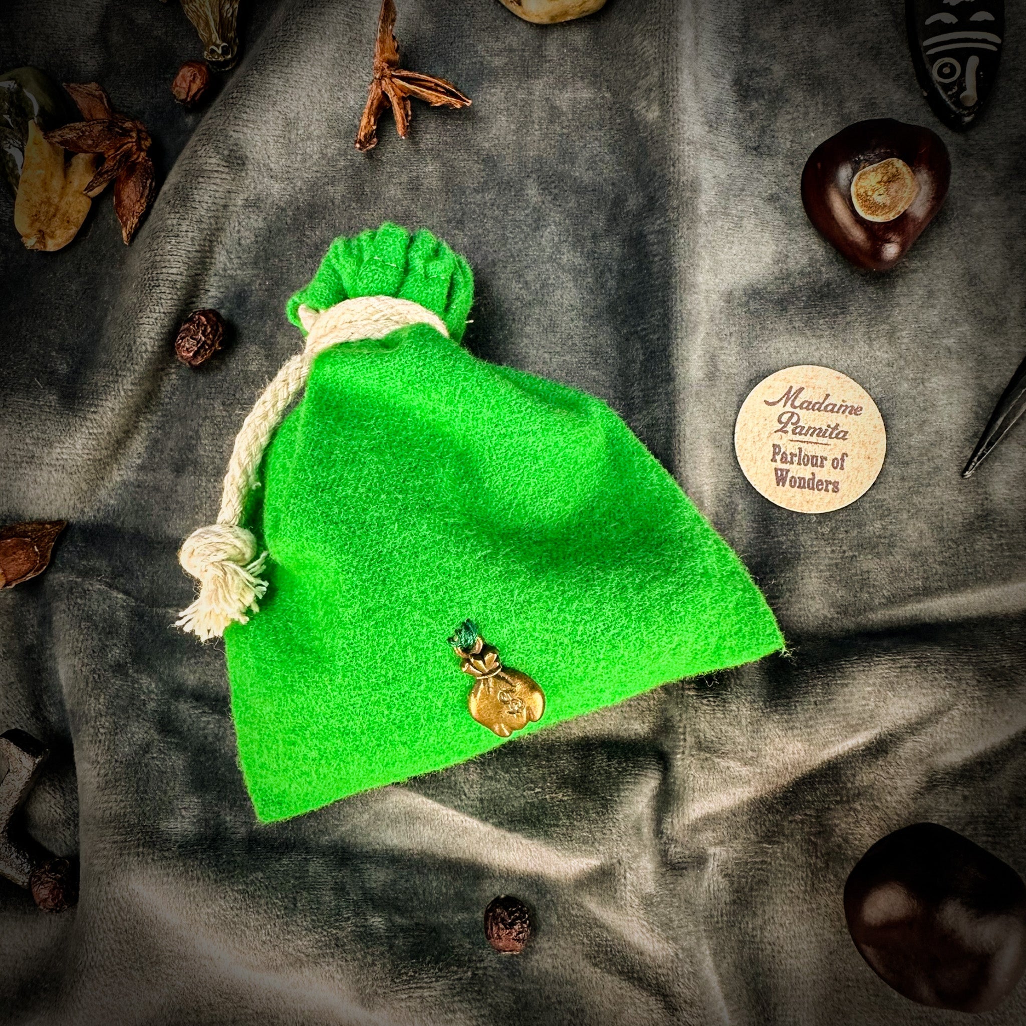 Money Magnet Mojo Bag Kit - Regular Strength | Mojo Bag | Wiccan Center