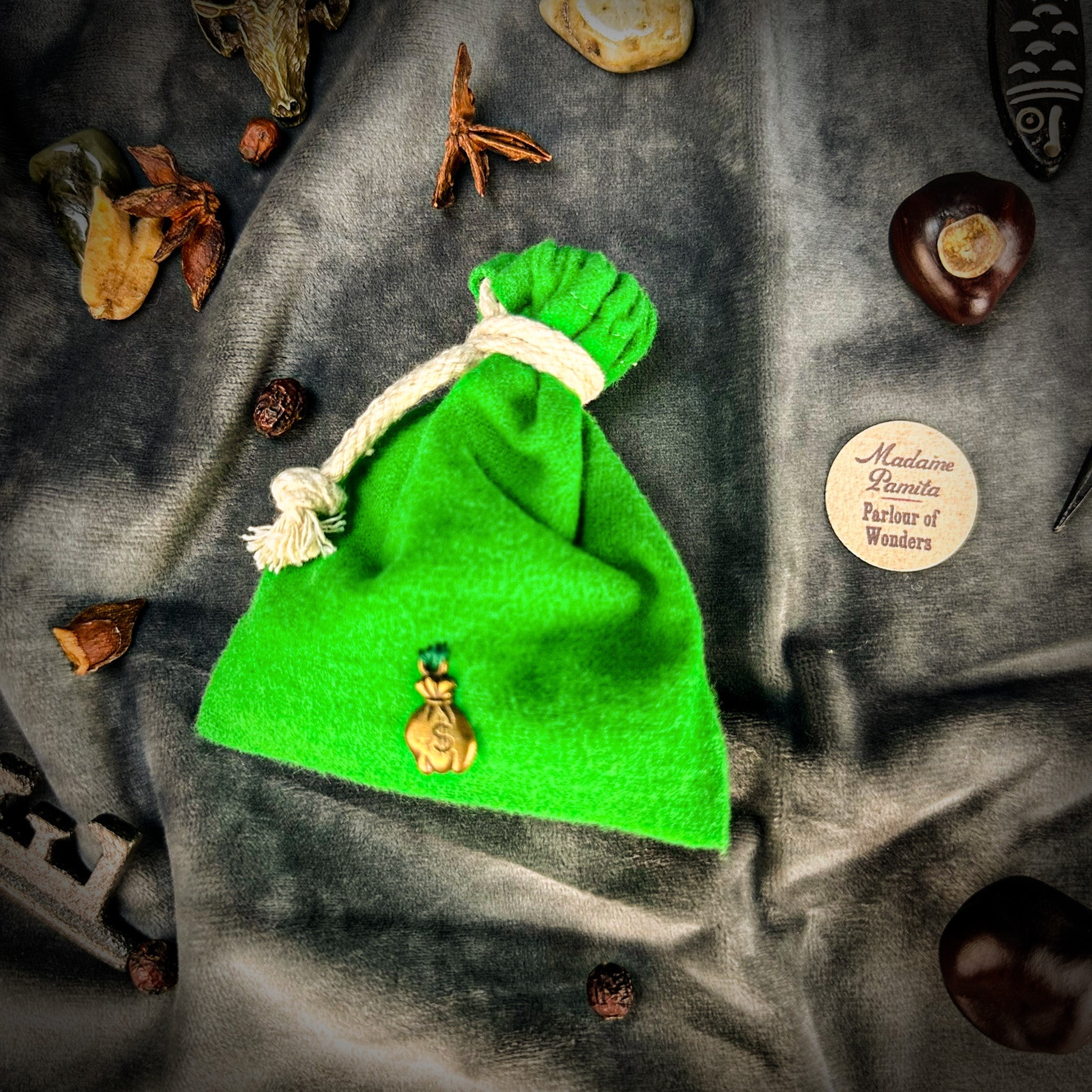 Money Magnet Mojo Bag Kit - Triple Strength | Mojo Bag | Wiccan Center