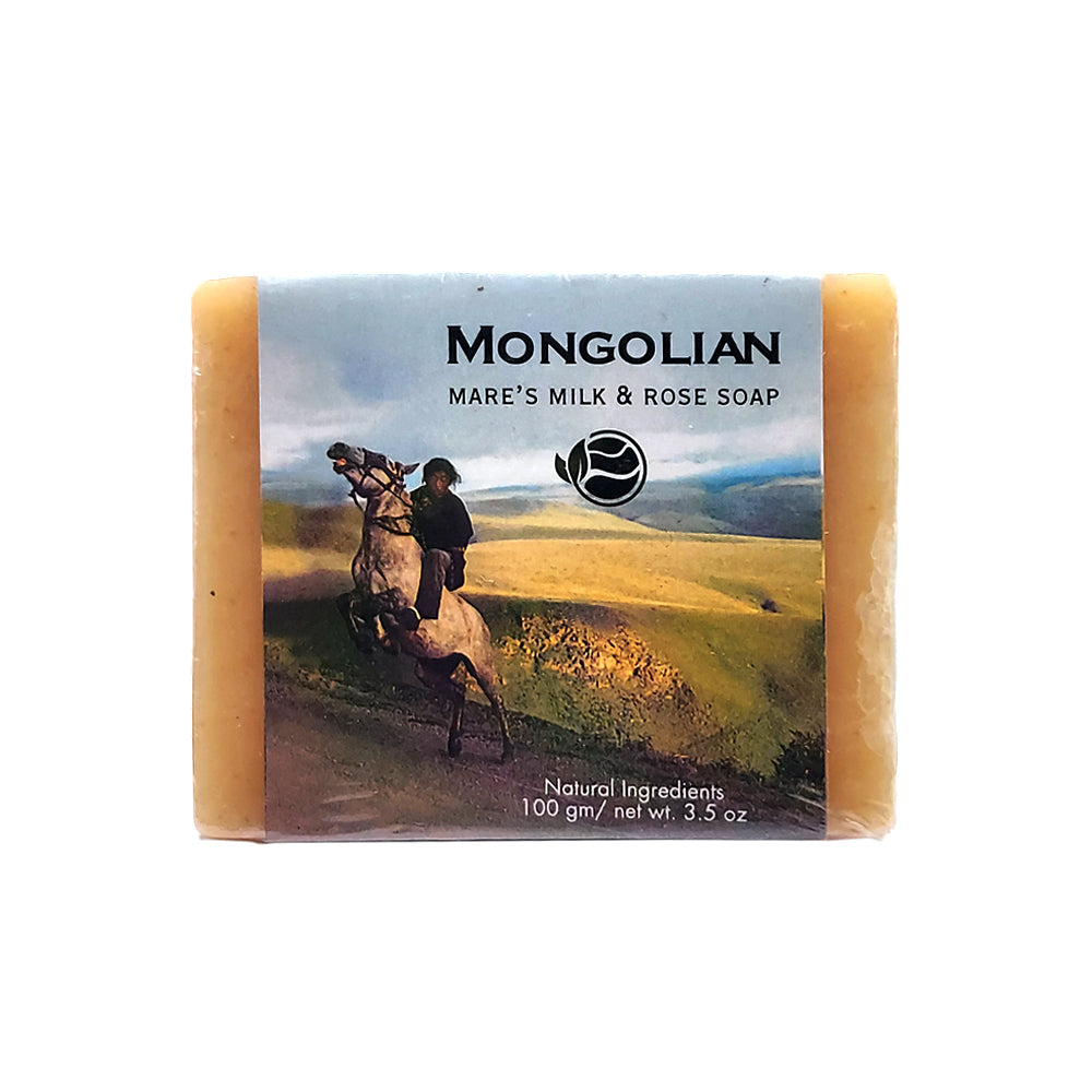 Mongolian Mare's Milk and Rose Herbal Soap | Soap | Wiccan Center