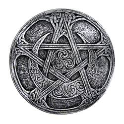 Moon Pentacle Plaque - SV | Home & Garden | Wiccan Center