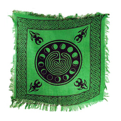 Moon Phase Altar Cloth 18" x 18" | Altar Cloth | Wiccan Center