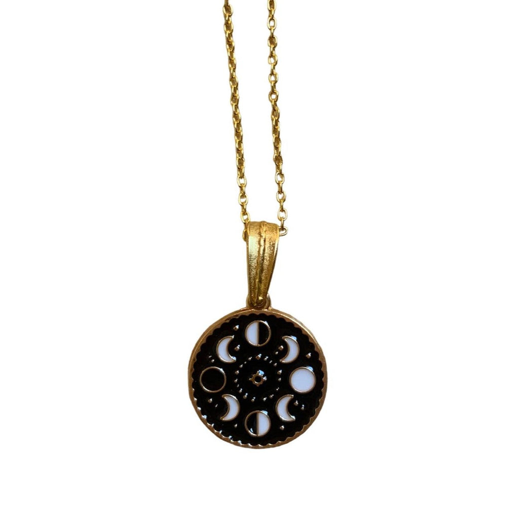 Moon Phases Necklace | | Wiccan Center
