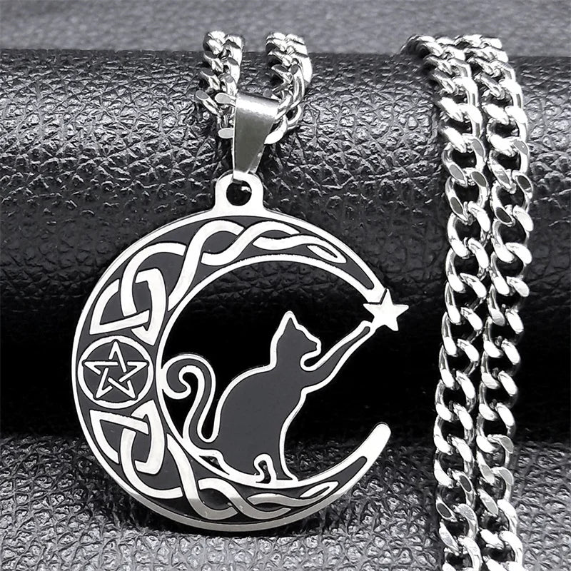 Celtic Moon Design Necklaces | necklace | Wiccan Center