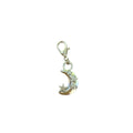 Celestial Charms - Moon with Stars 3D Charm | | Wiccan Center