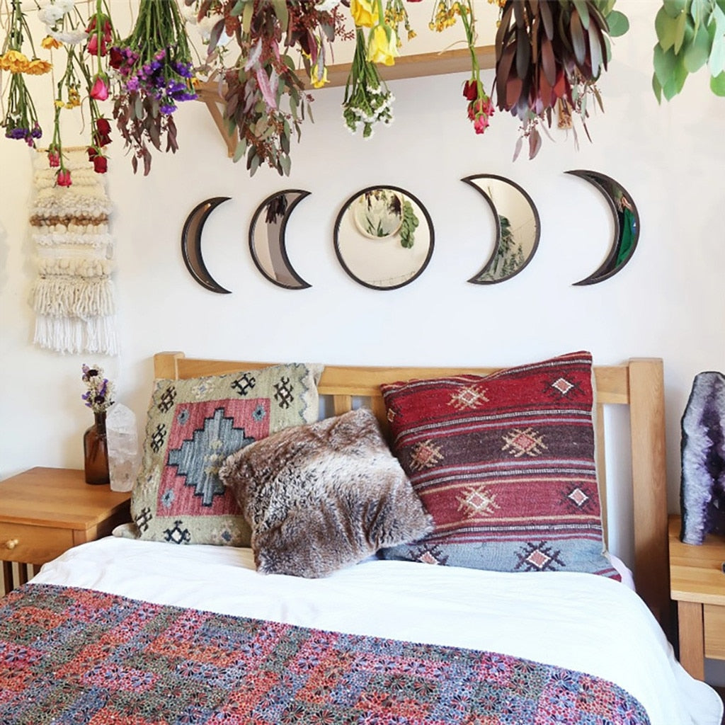 Moon Phase Wall Mirrors | Home Decor | Wiccan Center