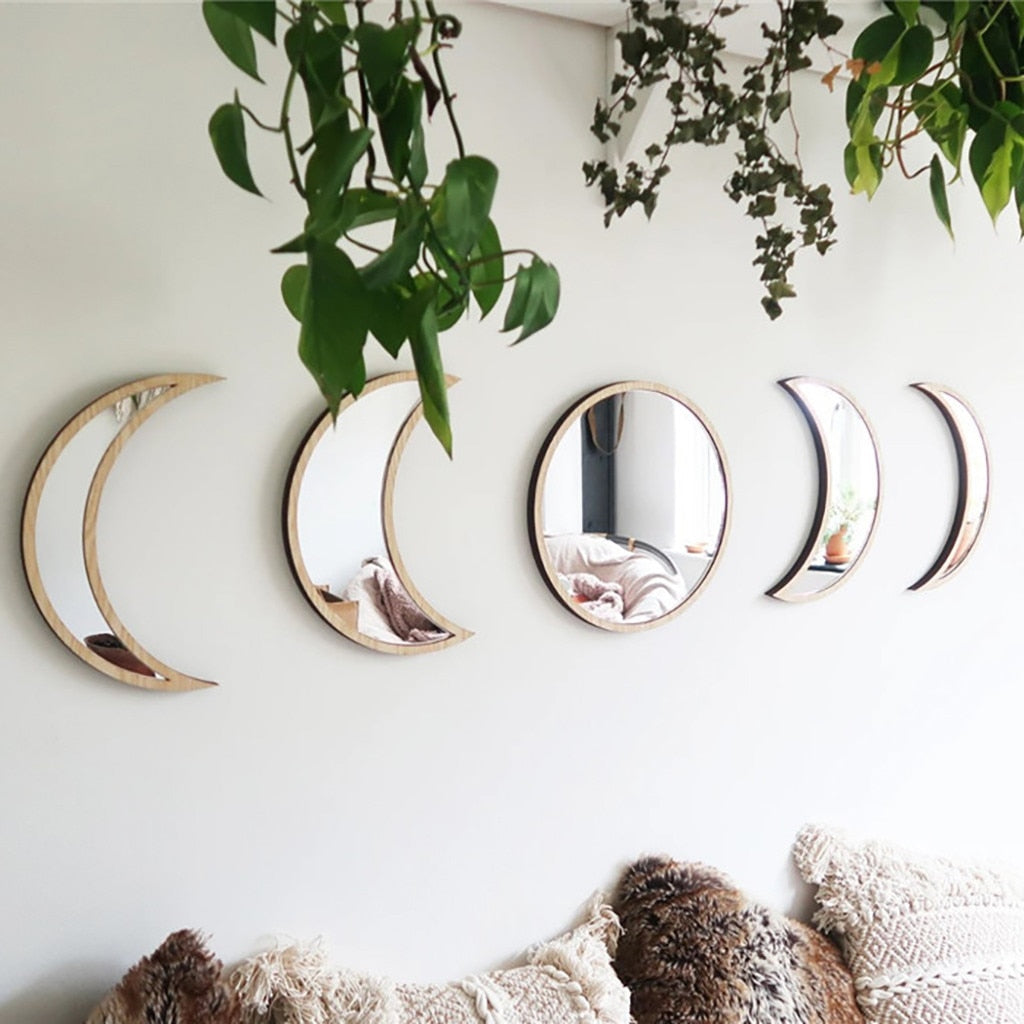Moon Phase Wall Mirrors | Home Decor | Wiccan Center